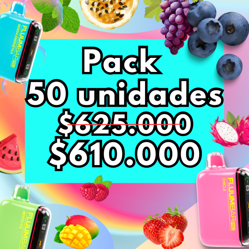 Pack 50 unidades - Envío gratis